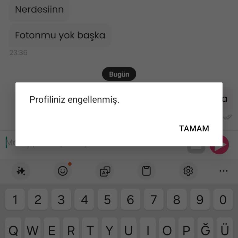 Yanlış Anlama Nedeniyle Haksız Engel Ve Hesabımın Açılmasını Talep Ediyorum