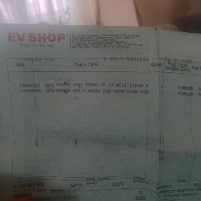 Simfer Midi Fırını Sigortaları Atıyor Ve Ev Shop Cevap Vermiyor