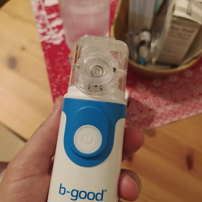 B-Good Mesh Nebülizatör Cihazı Buhar Vermiyor, Yedek İlaç Haznesi Temin Edilemiyor