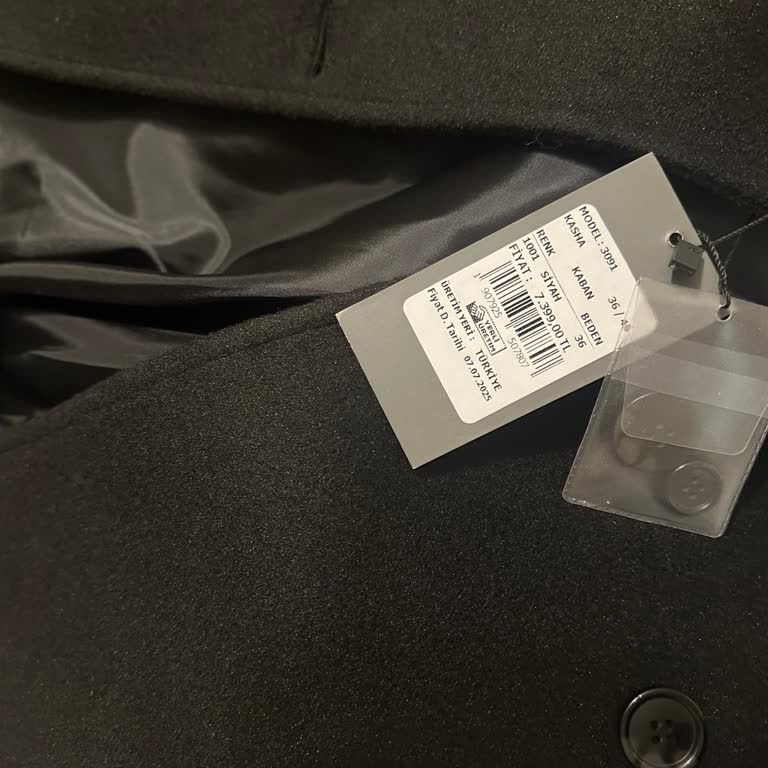 38 Beden Kaşe Kaban Teslim Edilmedi Ve İade Talebi