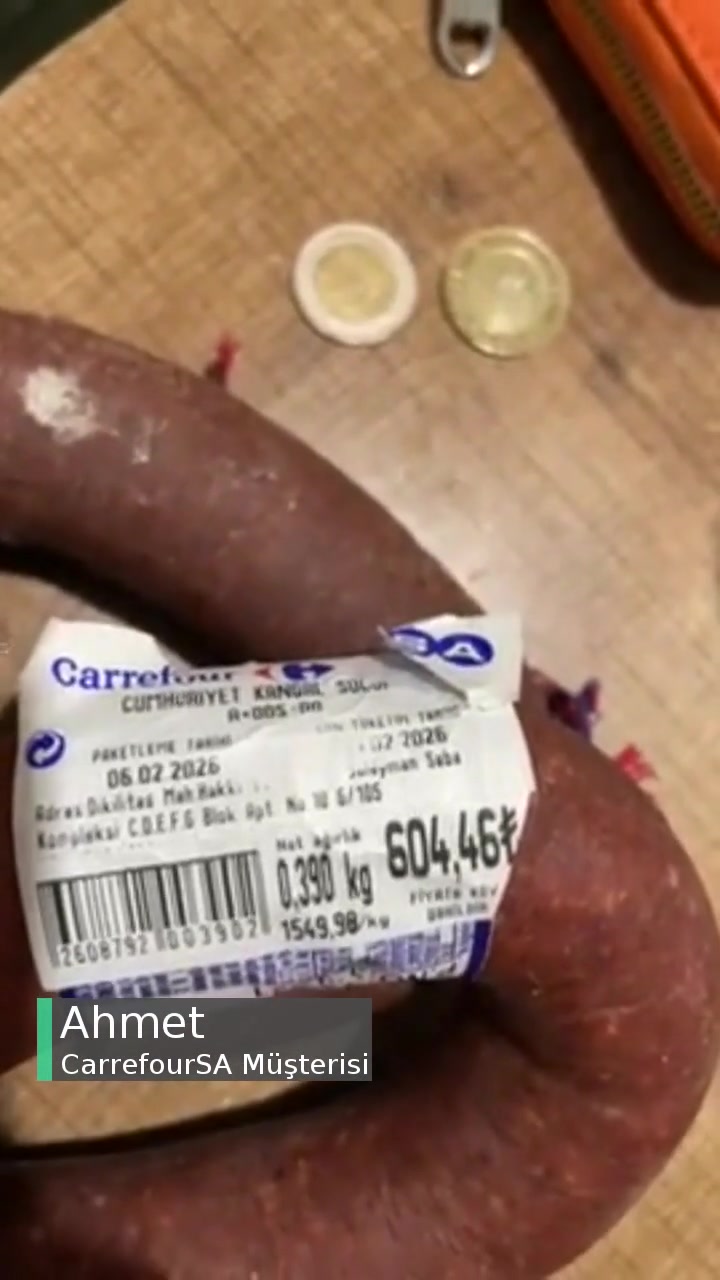 CarrefourSA Etiketle Kamuflaj + Son Kullanma Tarihi Yanıltmacası! videonun kapak resmi