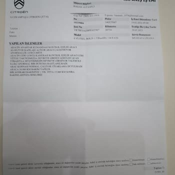 Garanti Kapsamındaki Citroen C4X’te Tekrarlayan Elektronik Ve Mekanik Arızalar Çözülmüyor