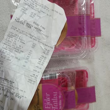 Tekirdağ Çerkezköy A101 Şubesinde Tarihi Geçmiş Ürün Satışı