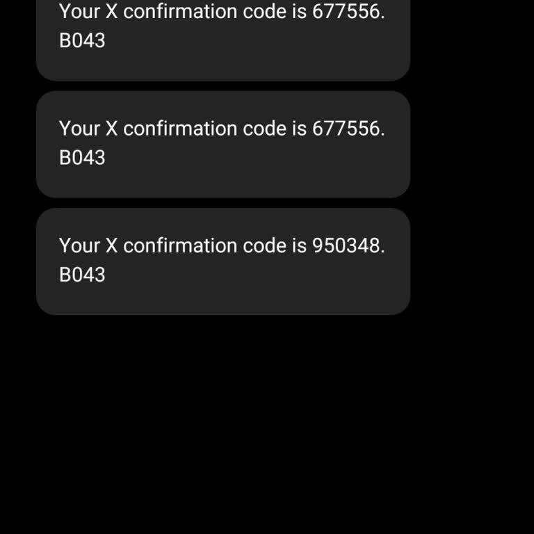 Twitter'dan İzinsiz Gelen SMS Doğrulama Kodları
