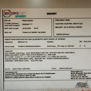 Acil İşlem Gereken 6.200 TL Havale Hesaba Yansımıyor Ve Müşteri Hizmetine Ulaşamıyor