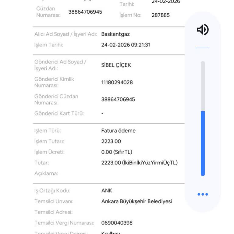 Yanlış Abone Numarasına Yapılan 2.223 TL Ödemenin İadesi