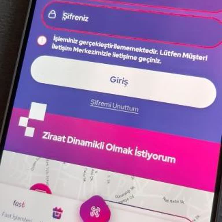 Ziraat Dinamik Bankası Mobil Giriş Sorunu Ve Cevapsız Müşteri Hizmetleri
