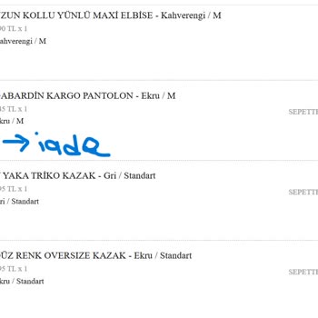 İade Ücretinin Geri Ödenmemesi Ve Müşteri Hizmetlerine Ulaşılamaması