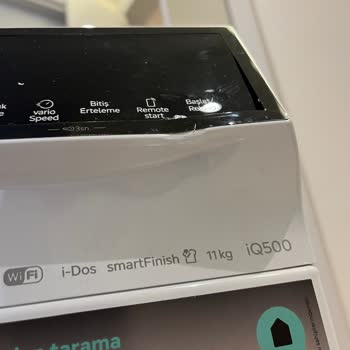 Media Markt'tan Hasarlı Çamaşır Makinesi Ve 900 TL Tutanak Ücreti İadesi Talebi