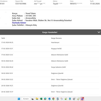 Kargo Firmasının İzinsiz İade Süreci Ve Müşteri Bilgilendirme Eksikliği
