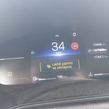 Renault Megane Lastik Basınç Sensörü Çalışmadı