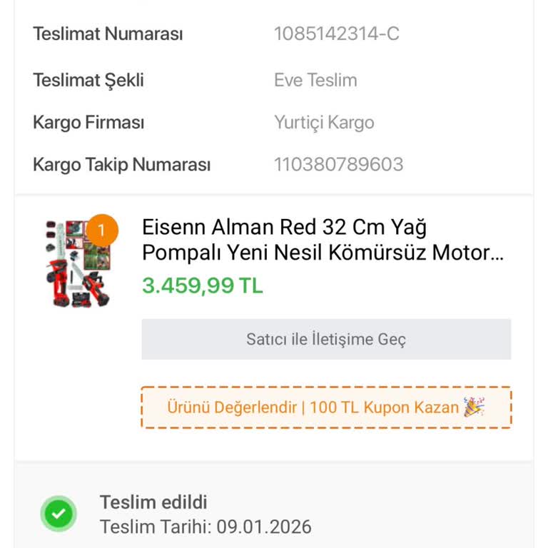 Yanlış Teslimat Ve Kayıp Ürün Nedeniyle İade Talebi