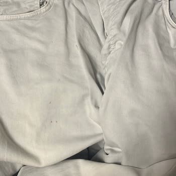 Keten Pantolon Bembeyaz Renge Dönüştü, Beden Bozulması Çözülmedi