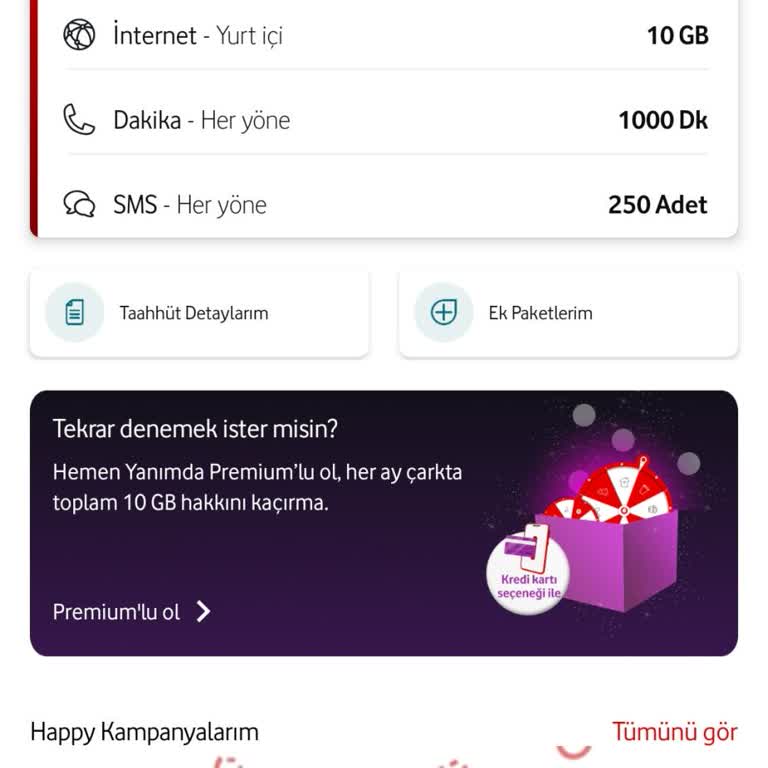 Onaysız 585 TL Paket Ücretine İtiraz Ve Hızlı Faturasıza Geçiş Talebi