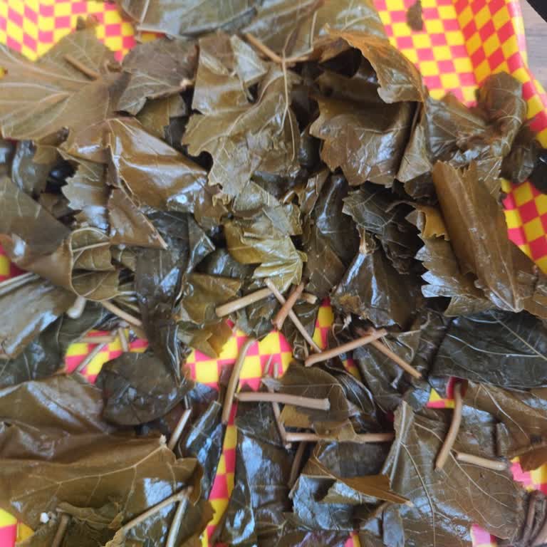 Satın Aldığım Salamura Asma Yaprak Parçalanmış Ve Kullanılamaz