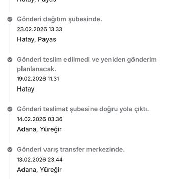 İzinsiz İade, Teslim Edilmemiş Ve Bilgi Verilmedi