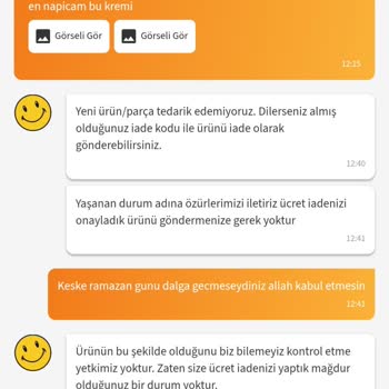 Satıcıdan Gelen Kesilmiş Ve Sahte Krem Ürününde Sağlık Riski