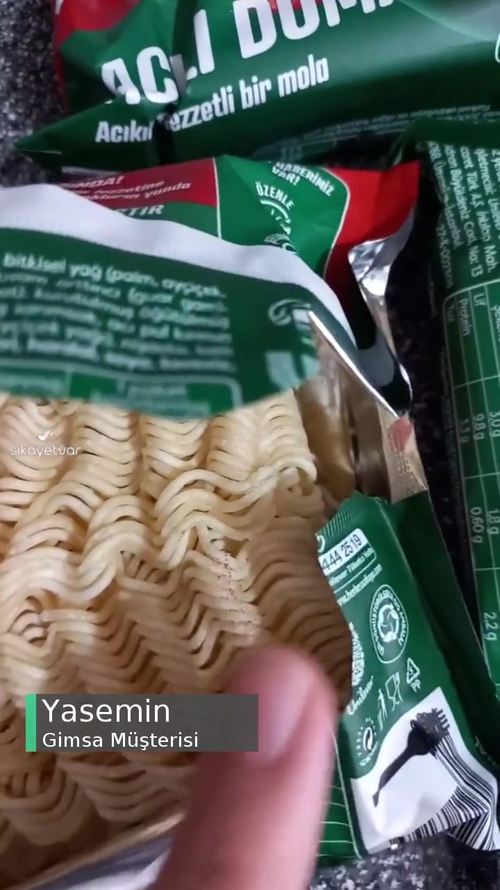 Gimsa Knorr Noodle Ağır Koku Paketin Açılmasıyla Mutfağı Sardı! videonun kapak resmi