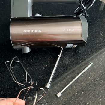 Grundig Mikserde Çırpma Teli Kırıldı, Yedek Parça Bulunamıyor