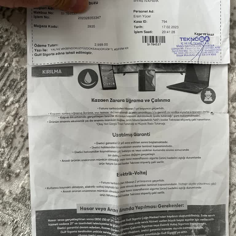 Ek Garanti Sözleşmesi Kandırıcı Ve Pil Değişiminde Yanıltıcı Bilgilendirme