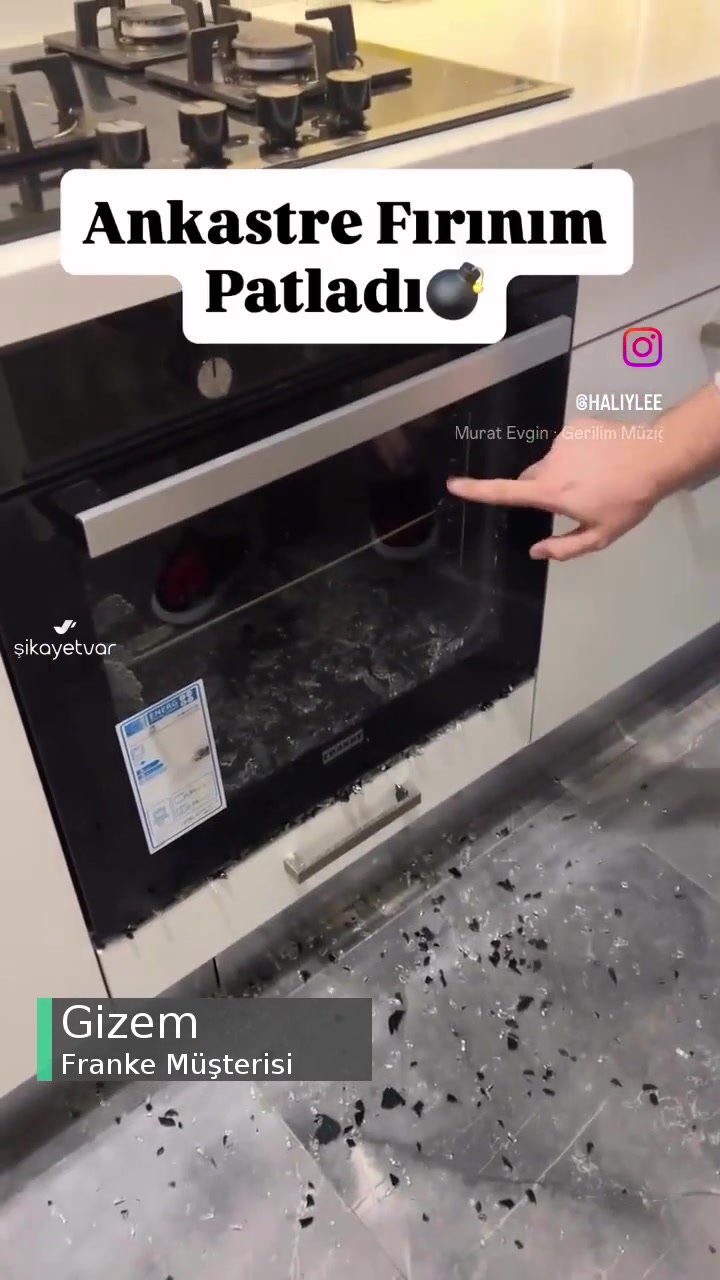 Franke Ankastre Fırın Patladı videonun kapak resmi