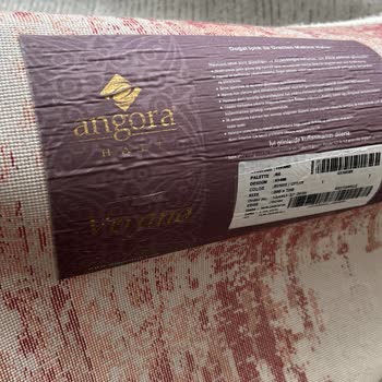 Angora Halı Lekeler Çıkmıyor