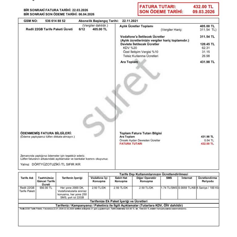 Mobil İnternet Çekim Sorunu Ve Veri Kaybı Nedeniyle 10 Günlük Mağduriyet