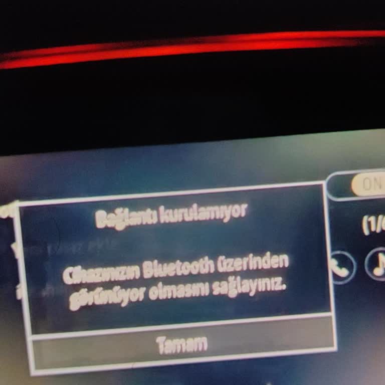 Renault Megane 4 Bluetooth Bağlantısı Çalışmıyor Ve Müzik Açılmıyor