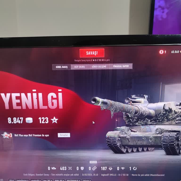 World Of Tanks'ta Sürekli Hedef Dışı Atış Ve Çözüm Bulunamaması