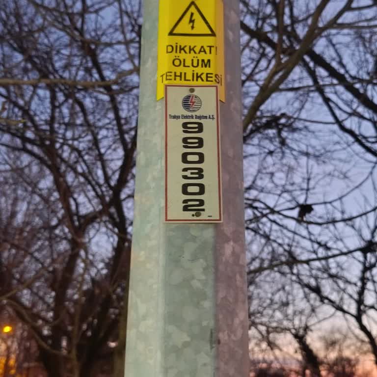 Kırklareli Vize'de Sokak Karanlığı Ve Çözülmeyen Elektrik Direği: 6 Aylık Güvenlik Riski