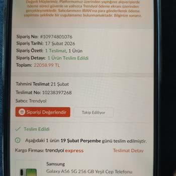 Koşulsuz İade Talebim Reddedildi, Trendyol Ve Samsung Sorumluluğu Üst Üste Atıyor