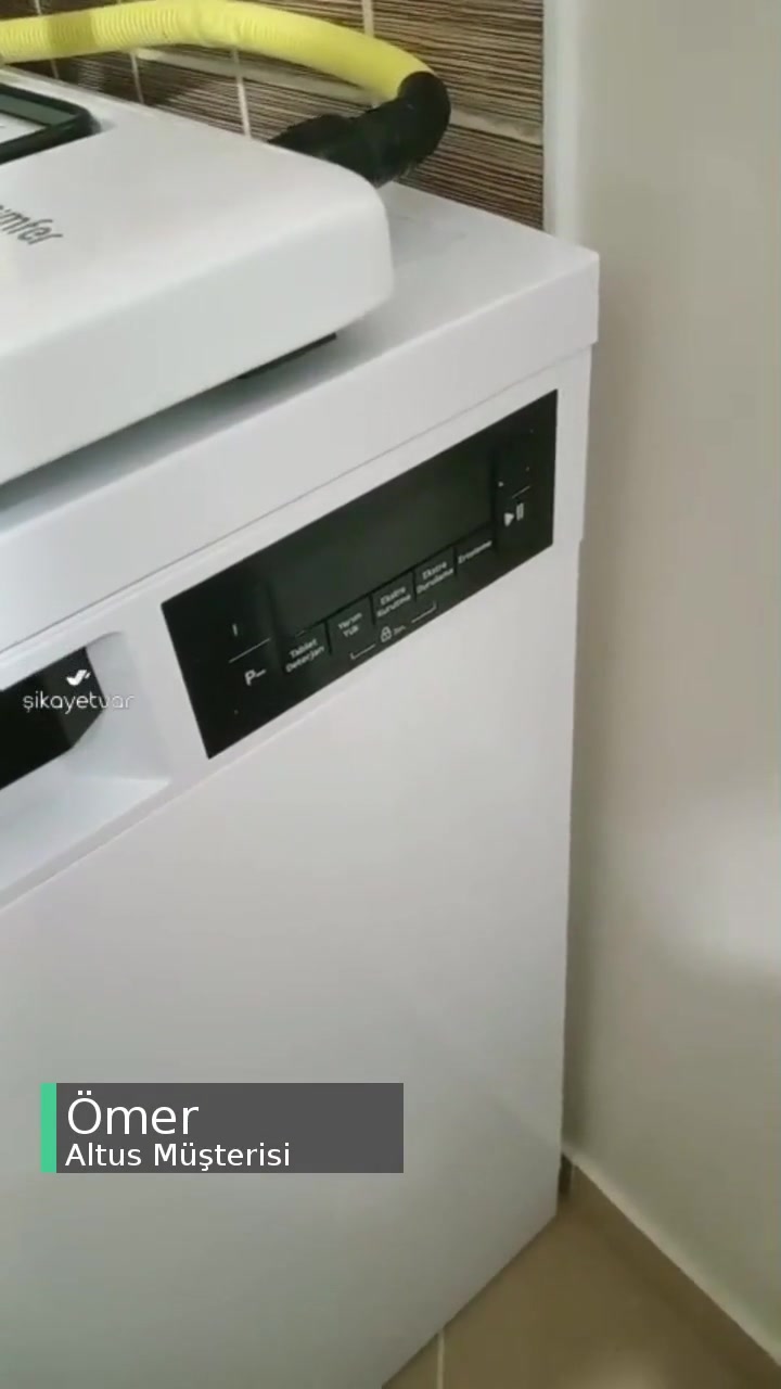 Altus Bulaşık Makinem Elektrik Arızasından Dolayı Bozuldu! videonun kapak resmi