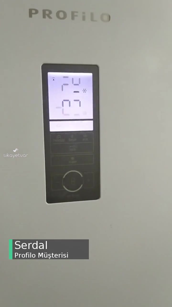 Profilo Buzdolabında Ekran Arızası videonun kapak resmi
