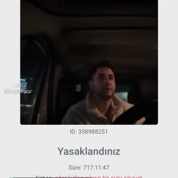 Minichat Durduk Yere Banlandım Durumun Düzeltilmesini Arz Ederim