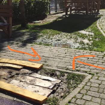 Beykoz Çiğdem Mahallesi Parkı Yağmurda Çamurlaşıyor, Yetkililerden Çözüm Bekleniyor