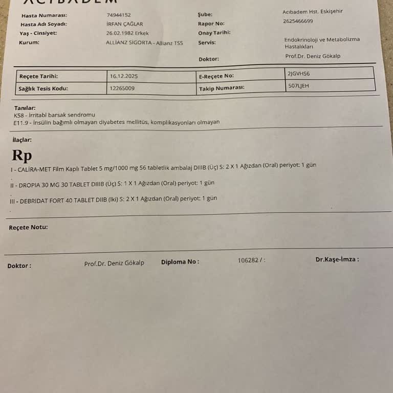 İlaç Yenilemesi İçin Alınan Haksız Muayene Ücreti