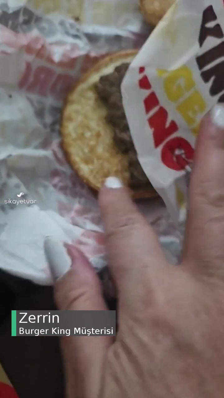 Burger King Unutulamaz Bir Durum! videonun kapak resmi