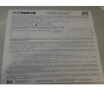 İade Süreci Uzun Süre Bekletildi Ve 27.894 TL Geri Ödeme Yapılmadı