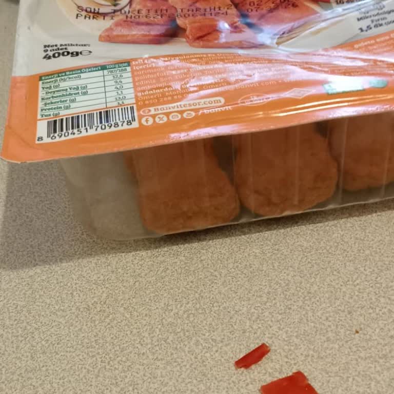 Şok Markette Banvit Piliç Kebap Ürününde Kemik Parçaları Ve Kırmızı Bant Çıktı