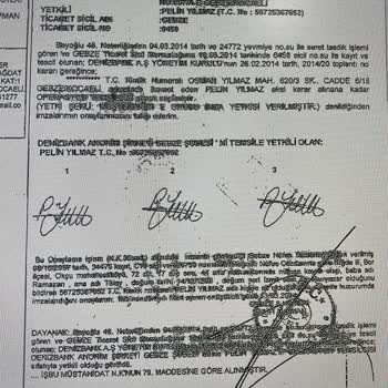 Denizbank'ta Fek İşlemi Yapıldıysa Tapuda İpotek Hâlâ Görünüyor