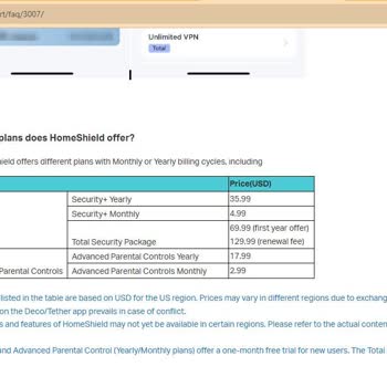 TP-Link Deco X50 Premium Hizmetinin Ücret Bilgisi Açık Değil