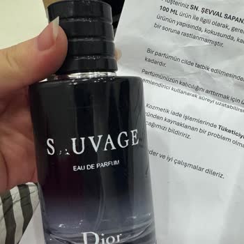 Sephora’nın Sahte Dior Sauvage Parfümü İçin Tam İade Talebi