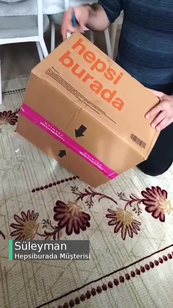Hepsiburada'dan 3 Kez Üst Üste Kırık Ürün Gönderme "Başarısı"! videonun kapak resmi