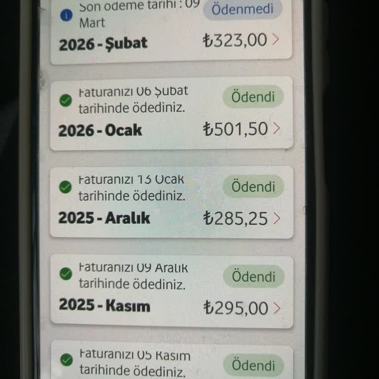 Vodafone Faturam Aşırı Yüksek, Düzeltme Ve İade Talebi