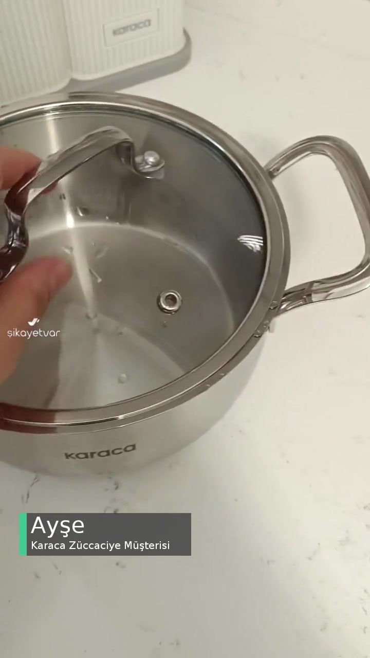 Karaca Çelik Tencere Hatalı videonun kapak resmi