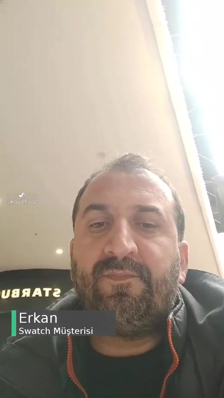 Swatch Marka Saatim Su Aldı Değiştirmesini İstiyorum! videonun kapak resmi