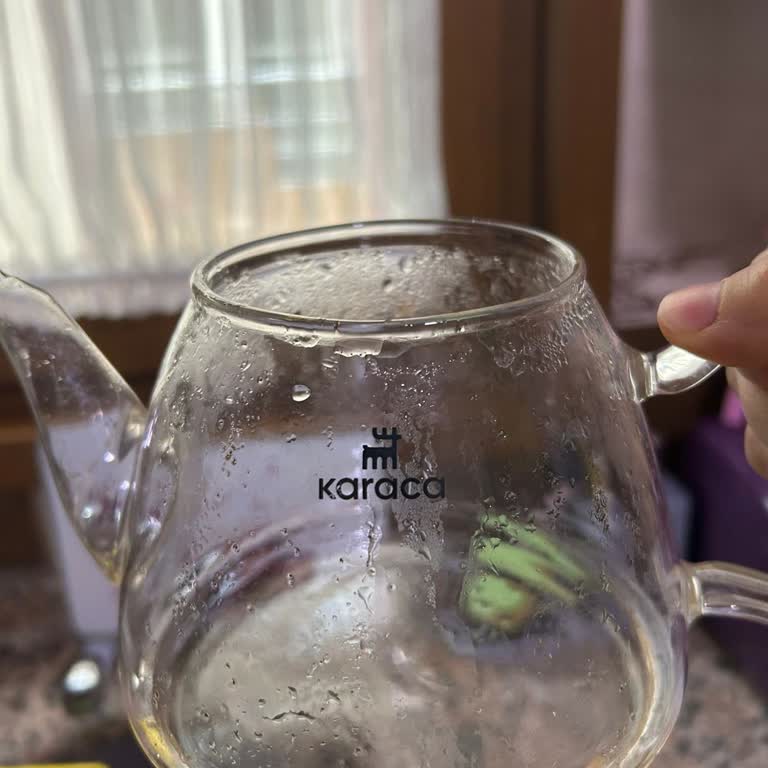 Karaca Züccaciye Cam Demlik Kırıldı