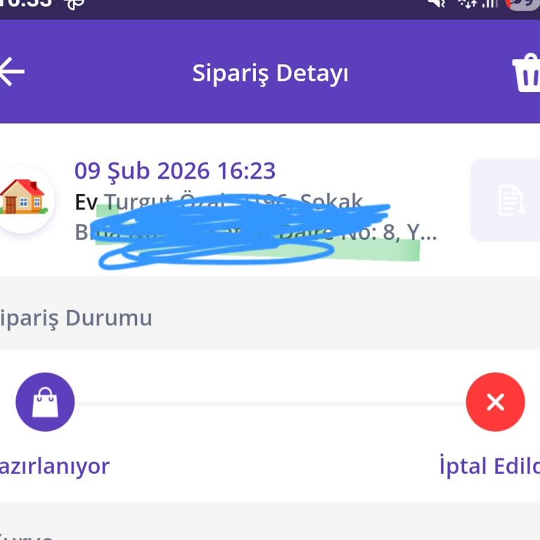 Yemek Sepeti'nde Siparişim Saat 11:45'te Teslim Edilmiyor Ve Destek Yok