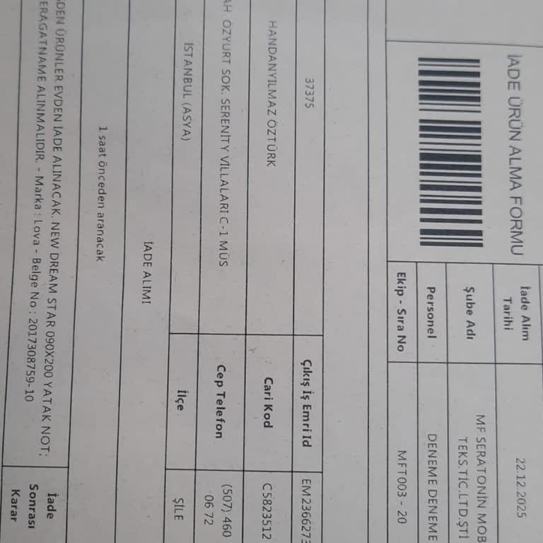 Kelebek Mobilya’dan 7.000 TL İade Ödemesinin Üç Ay Süreyle Gecikmesi