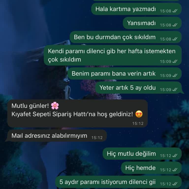 Teslim Edilmeyen Abiye Ve 5 Aylık Geri Ödeme Sorunu